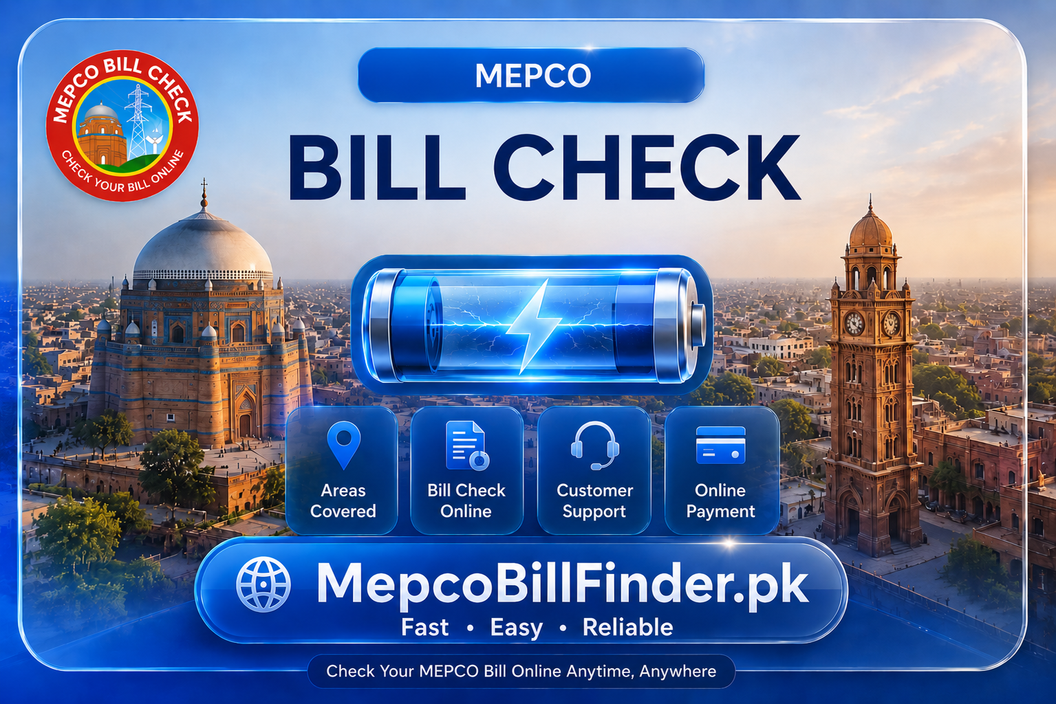 MEPCO Bill Check